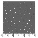 Kimberbell Basics Flannel MASF8210-KW Small Dot Grey/White by Kimberbell for Maywood Studio