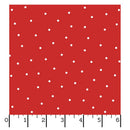 Kimberbell Basics Flannel MASF8210-R2 Small Dot Red/White by Kimberbell for Maywood Studio