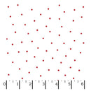 Kimberbell Basics Flannel MASF8210-WR Small Dot White/Red by Kimberbell for Maywood Studio