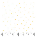 Kimberbell Basics Flannel MASF8210-WS Small Dot White/Yellow by Kimberbell for Maywood Studio