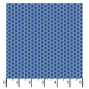Kimberbell Basics Flannel MASF8256-N Honeycomb Deep Blue by Kimberbell for Maywood Studio