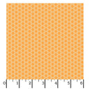 Kimberbell Basics Flannel MASF8256-O2 Honeycomb Orange by Kimberbell for Maywood Studio