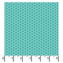 Kimberbell Basics Flannel MASF8256-Q Honeycomb Teal by Kimberbell for Maywood Studio