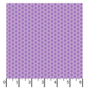 Kimberbell Basics Flannel MASF8256-V2 Honeycomb Violet by Kimberbell for Maywood Studio