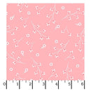 Kimberbell Basics Flannel MASF8260-P2 Pretty Petals Pink by Kimberbell for Maywood Studio