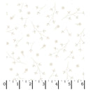 Kimberbell Basics Flannel MASF8260-W3 Pretty Petals White by Kimberbell for Maywood Studio