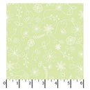 Kimberbell Basics Flannel MASF8261-G2 Swirl Floral Soft Green by Kimberbell for Maywood Studio