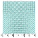 Kimberbell Basics Flannel MASF9396-Q Tufted Aqua by Kimberbell for Maywood Studio