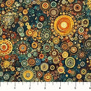 Klimty Cats 10780-44 Aglow Warm by Patrick Lose of Patrick Lose Fabrics