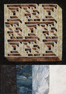 Labyrinth Walk Quilt Kit in Teal