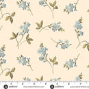 Laundry Line 108" AW-10149-L Cornflower Cream by Edyta Sitar for Andover Fabrics