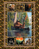 Legendary Loner Panel 23819-PNL-CTN-D Legendary Loner Panel by Jim Baldwin for 3 Wishes.