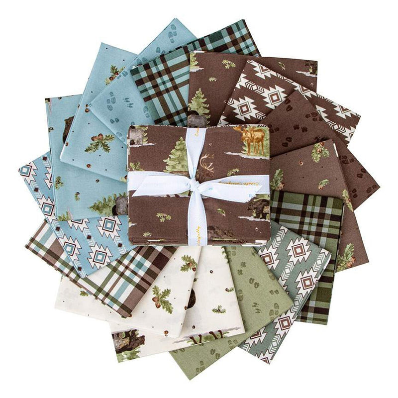 Let's Get Lost in the Woods Fat Quarter Bundle FQ-15120-15 by Tara Reed for Riley Blake Designs