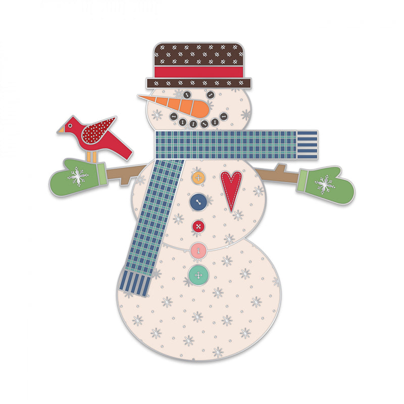 Lori Holt Let's Make a Snowman Needle Minder
 ST-36032