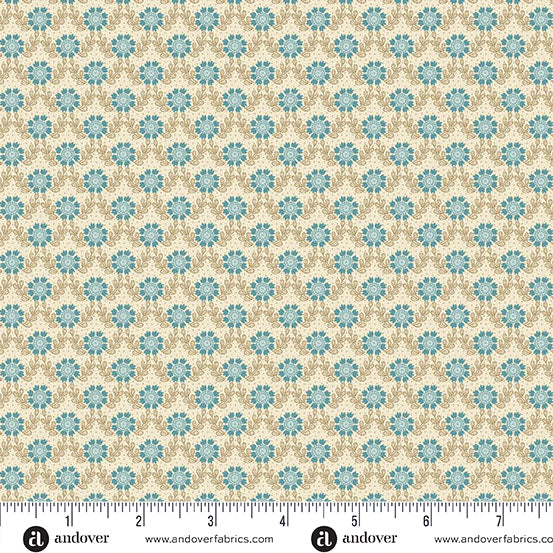 Lighthouse A-1481-L Sand Lacey by Edyta Sitar of Laundry Basket Quilts.