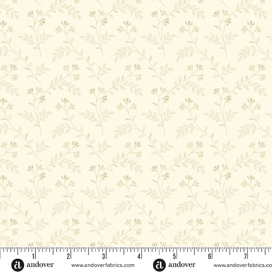 Lighthouse A-1482-L Seashells Beach Heather by Edyta Sitar for Andover Fabrics