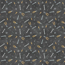 Little Builders 91354-96 Tools Smoke by FIGO Studio for FIGO Fabrics