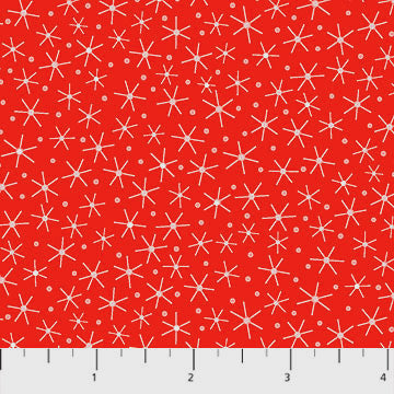 Little Explorers 10276-24 Red Twinkle by Patrick Lose Fabrics