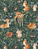 Little Forest STELLA-DNS1908 WILLOW Little Fawn & Friends by Nina Stajner for Dear Stella
