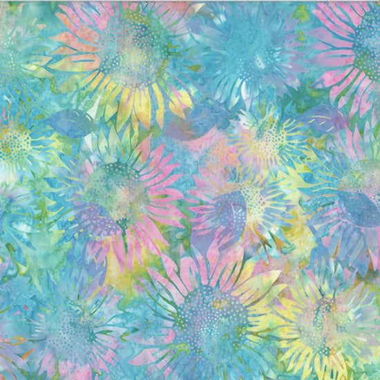 Little Miss Sunshine Batik V2546-135 Pastel by Hoffman Fabrics