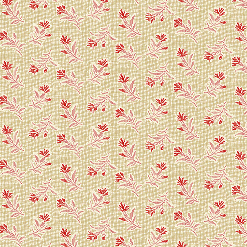 Little Sweetheart A-8826-L1 Shortbread Summer Field by Edyta Sitar for Andover Fabrics
