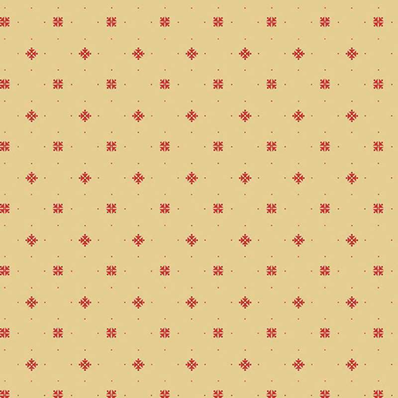 Little Sweetheart A-8834-L1 Shortbread Princess Cut by Edyta Sitar for Andover Fabrics
