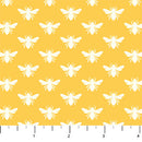 Local Honey 90663-50 Sunshine Bee Dots by Heather Bailey for FIGO Fabrics