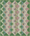 Log Cabin Lattice Free PDF Quilt Pattern