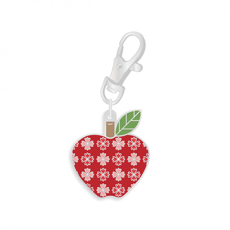 Lori Holt Autumn Enamel Happy Charm Apple ST-34992