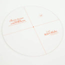 Lori Holt Circle Ruler - 12 Inch - actual