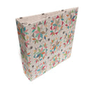 Lori Holt Farmer's Daughter Bee Keeper Binder has geometric quilting blocks on a beige background with text.