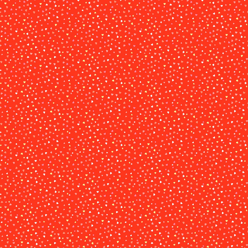 Love is in the Air 10252-24 Red Mini Hearts by Patrick Lose Fabrics