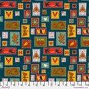 Love Letters PWRH136.TEAL Postage Stamps by Club Hauer for FreeSpirit.