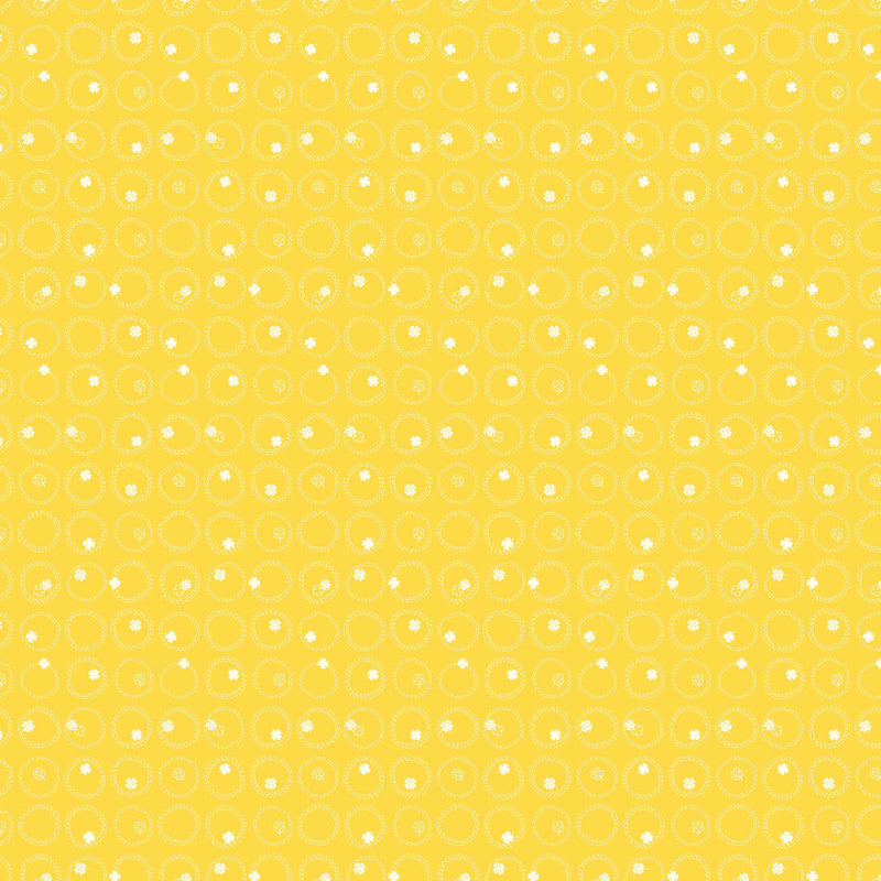 Lucky Charms Basics 92004-52 Yellow by Ghazal Razavi for FIGO Fabrics