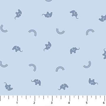 Lucky Charms Basics 92006-40 Blue by Ghazal Razavi for FIGO Fabrics