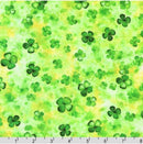 Lucky Clovers SRKD-23439-420 CLOVER Small Packed Clovers by Studio RK for Robert Kaufman Fabrics