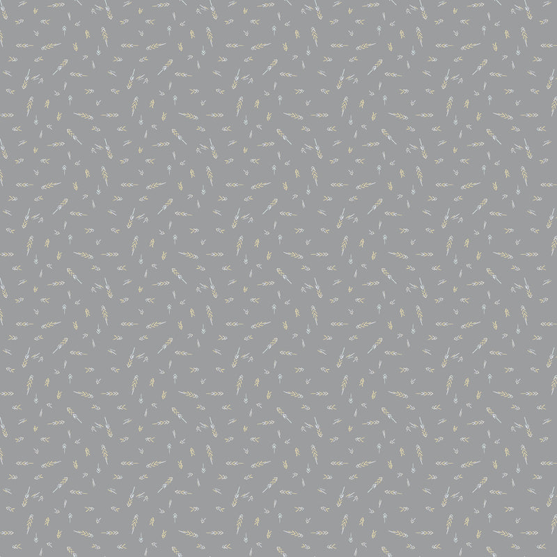 Lucky Day Flannel F90972-94 Gray Arrows by Jillian Philips  for FIGO Fabrics