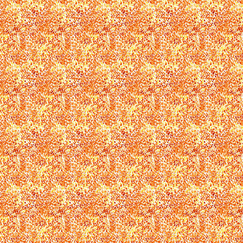 Lush & Lively 90640-56 Orange Dots by Jacqueline Maldonado for FIGO Fabrics