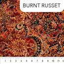 Lustre Batik 81221-37 Burnt Russet by Banyan Batiks Studio for Banyan Batiks by Northcott