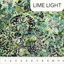 Lustre Batik 81221-71 Lime Light by Banyan Batiks Studio for Banyan Batiks by Northcott