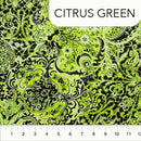 Lustre Batik 81221-72 Citrus Green by Banyan Batiks Studio for Banyan Batiks by Northcott