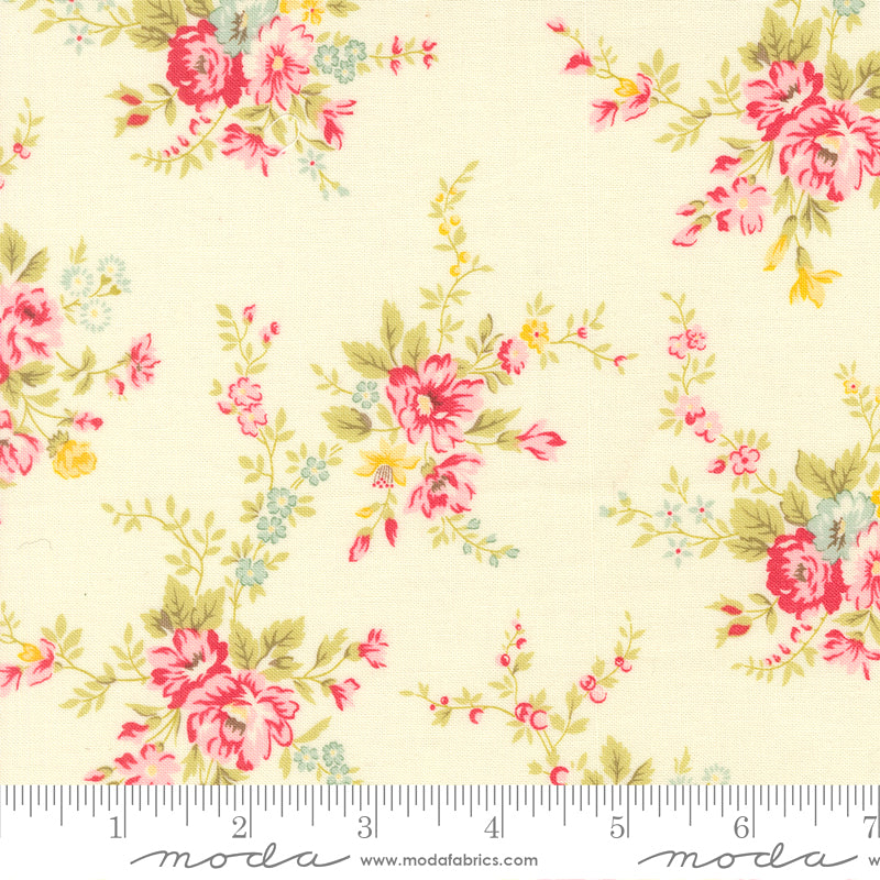 Lyda Rose 3070-11 Porcelain Main by Bunny Hill Designs for Moda