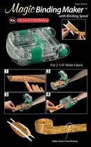 Magic Binding Maker with Binding Spool 2.25 inches