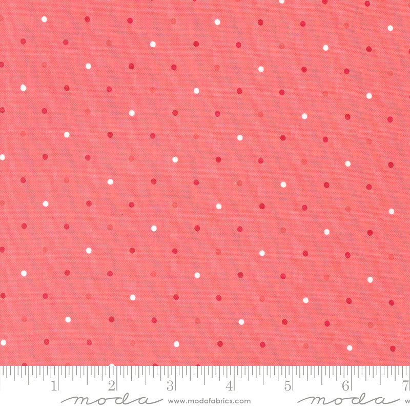 Magic Dot 5230-33 Raspberry by Lella Boutique for Moda