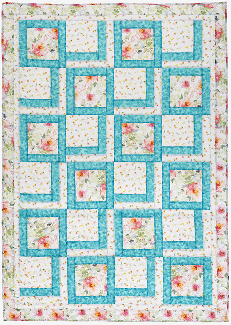 Make It Easy With 3-Yard Quilts Donna Robertson Fabric Cafe Close Up Picture FC032441