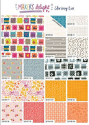 Makers Delight Fat Quarter Bundle 28100AB by Chrissy Lux for Moda