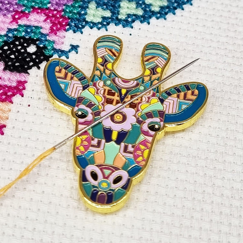 Mandala Giraffe Enamel Needle Minde