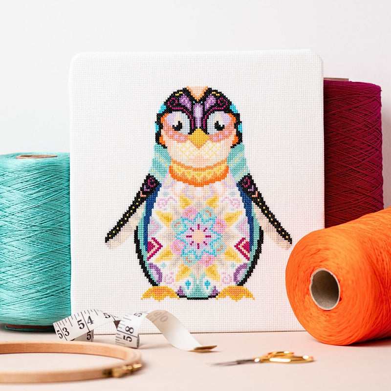 Penguin Cross-Stitch Pattern