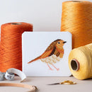 Mandala Robin Cross Stitch Pattern