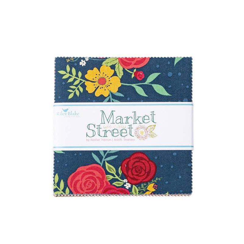 Market Street 5" Stacker 5-14120-42 by Heather Peterson for Riley Blake Designs